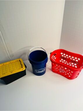 Viral Mini’s Lowe’s Mini Teeny Tote & Mini Bucket & mini Target basket